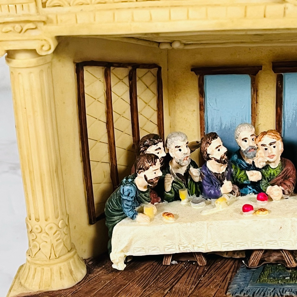 Vintage Style Last Supper Desk Clock - Picture 7 of 12